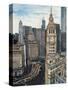 US Cityscape-Chicago-Melissa Wang-Stretched Canvas