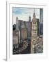 US Cityscape-Chicago-Melissa Wang-Framed Art Print