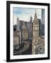 US Cityscape-Chicago-Melissa Wang-Framed Art Print