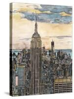 US Cityscape-NYC-Melissa Wang-Stretched Canvas