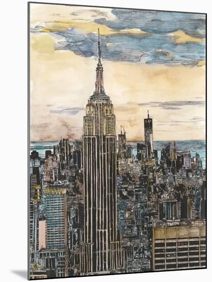 US Cityscape-NYC-Melissa Wang-Mounted Art Print