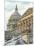 US Cityscape-Washington DC-Melissa Wang-Mounted Art Print