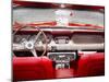 US classic car 1965 mustang convertible interior-Beate Gube-Mounted Photographic Print