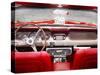 US classic car 1965 mustang convertible interior-Beate Gube-Stretched Canvas