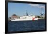 US Coast Guard Ship Photo-null-Framed Poster