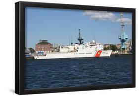 US Coast Guard Ship Photo-null-Framed Poster