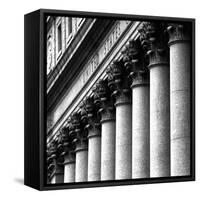 US Court Columns, NYC-Jeff Pica-Framed Stretched Canvas