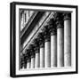 US Court Columns, NYC-Jeff Pica-Framed Premium Photographic Print