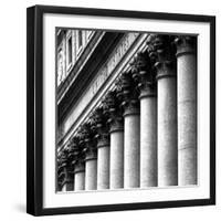 US Court Columns, NYC-Jeff Pica-Framed Photographic Print