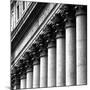 US Court Columns, NYC-Jeff Pica-Mounted Photographic Print