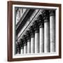 US Court Columns, NYC-Jeff Pica-Framed Photographic Print