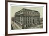 US Custom House, New York City-null-Framed Premium Giclee Print