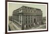 US Custom House, New York City-null-Framed Art Print