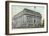 US Custom House, New York City-null-Framed Art Print