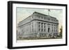 US Custom House, New York City-null-Framed Art Print