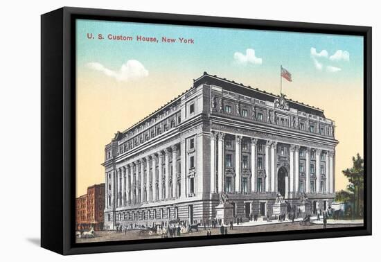 US Custom House, New York City-null-Framed Stretched Canvas