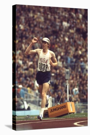 Us Dave Wottle, Gold-Medalist 800 Meter Run at the 1972 Summer Olympic Games in Munich, Germany-John Dominis-Stretched Canvas