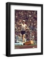 Us Dave Wottle, Gold-Medalist 800 Meter Run at the 1972 Summer Olympic Games in Munich, Germany-John Dominis-Framed Photographic Print