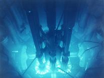 Advanced Test Reactor Core-us Department of Energy-Laminated Photographic Print