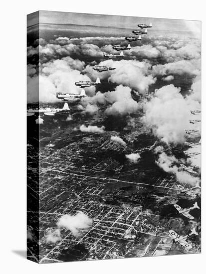 US Dive Bombers-null-Stretched Canvas