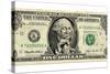 US Dollar Bill, George Washington Parody-SMETEK-Stretched Canvas