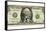 US Dollar Bill, George Washington Parody-SMETEK-Framed Stretched Canvas