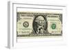 US Dollar Bill, George Washington Parody-SMETEK-Framed Premium Photographic Print