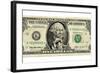 US Dollar Bill, George Washington Parody-SMETEK-Framed Premium Photographic Print