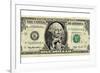 US Dollar Bill, George Washington Parody-SMETEK-Framed Photographic Print