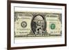 US Dollar Bill, George Washington Parody-SMETEK-Framed Photographic Print