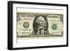 US Dollar Bill, George Washington Parody-SMETEK-Framed Photographic Print