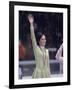 US Figure Skater Peggy Fleming after Winning Gold Medal, Winter Olympic Games in Grenoble, France-Art Rickerby-Framed Premium Photographic Print