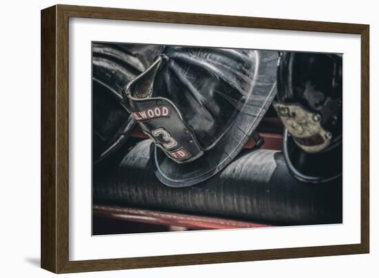 Us Firemans Helmet-Stephen Arens-Framed Photographic Print