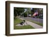 US Flag on Memorial Day, Concord, MA-Joseph Sohm-Framed Photographic Print