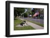 US Flag on Memorial Day, Concord, MA-Joseph Sohm-Framed Photographic Print