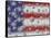 US Flag Reflection, Washington, USA-Jamie & Judy Wild-Framed Stretched Canvas