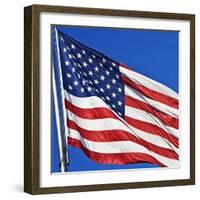 US Flag-Nathan Griffith-Framed Photographic Print