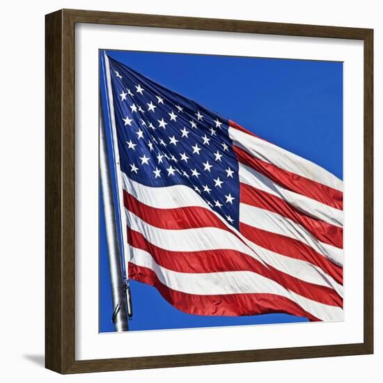 US Flag-Nathan Griffith-Framed Photographic Print