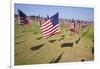 US Flags for 9/11 Memorial-Joseph Sohm-Framed Photographic Print