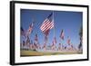 US Flags for 9/11 Memorial-Joseph Sohm-Framed Photographic Print