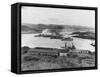 US Fleet in Panama Canal-null-Framed Stretched Canvas