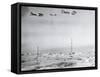 US Flying Fortresses over Germany-null-Framed Stretched Canvas