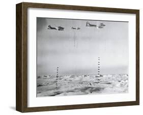 US Flying Fortresses over Germany-null-Framed Photographic Print