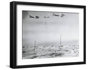 US Flying Fortresses over Germany-null-Framed Photographic Print