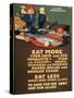 Us Food Administration Poster, 1st World War, 1918-null-Stretched Canvas