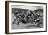 US Football Match 1903-Georges Scott-Framed Art Print