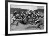 US Football Match 1903-Georges Scott-Framed Premium Giclee Print