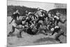 US Football Match 1903-Georges Scott-Mounted Premium Giclee Print