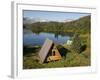 Us Forest Service Cabin, Shrode Lake, Prince William Sound, Alaska, USA-null-Framed Photographic Print