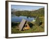 Us Forest Service Cabin, Shrode Lake, Prince William Sound, Alaska, USA-null-Framed Photographic Print